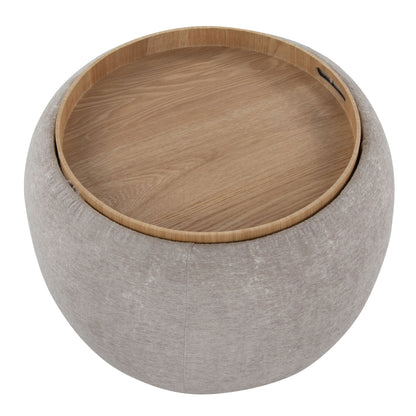 Tray - Pouf Contemporary Ottoman