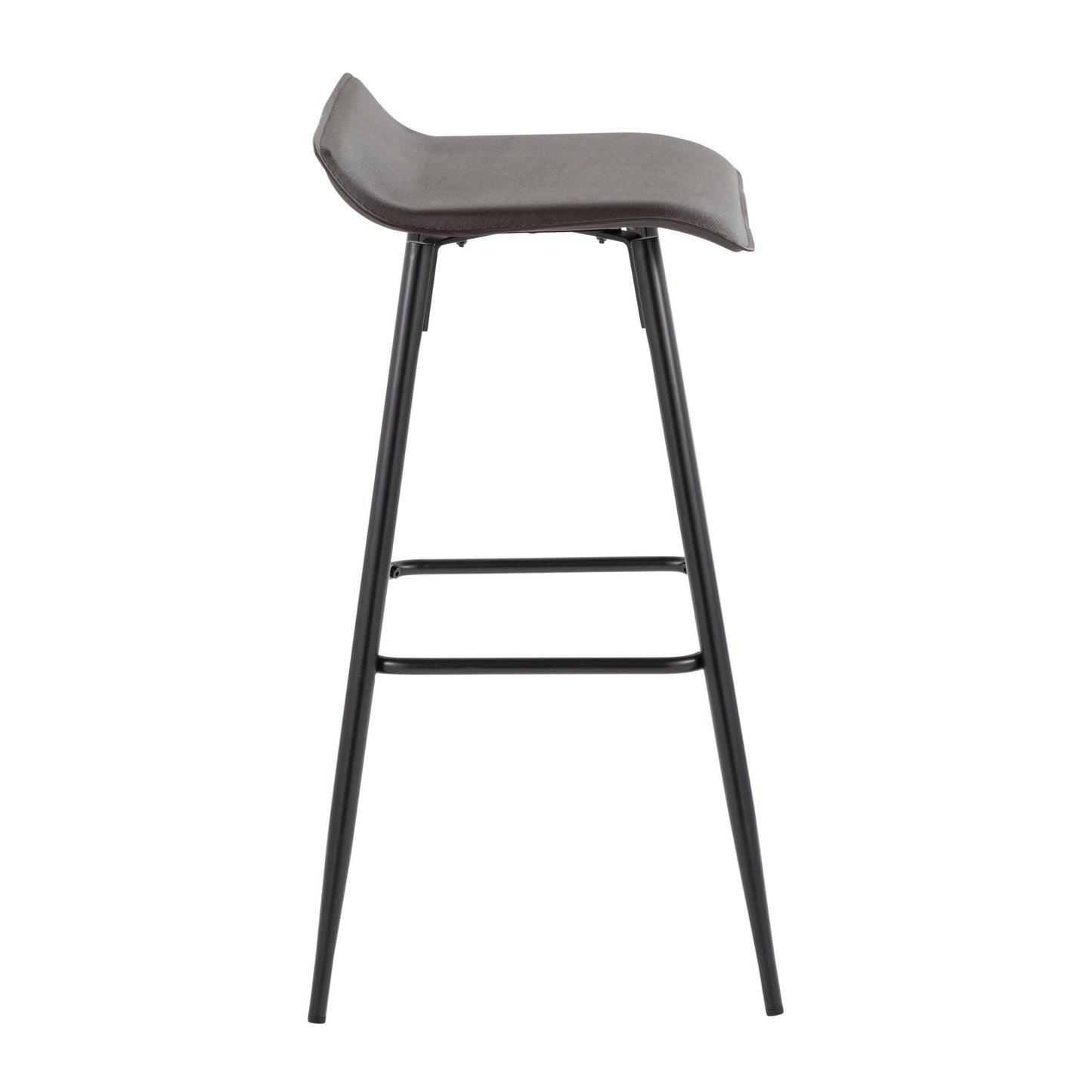 Ale - Contemporary Fixed-Height Bar Stool (Set of 2)