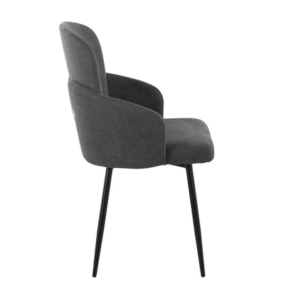 Dahlia - Contemporary Elegant Design Dining Chair (Set of 2)