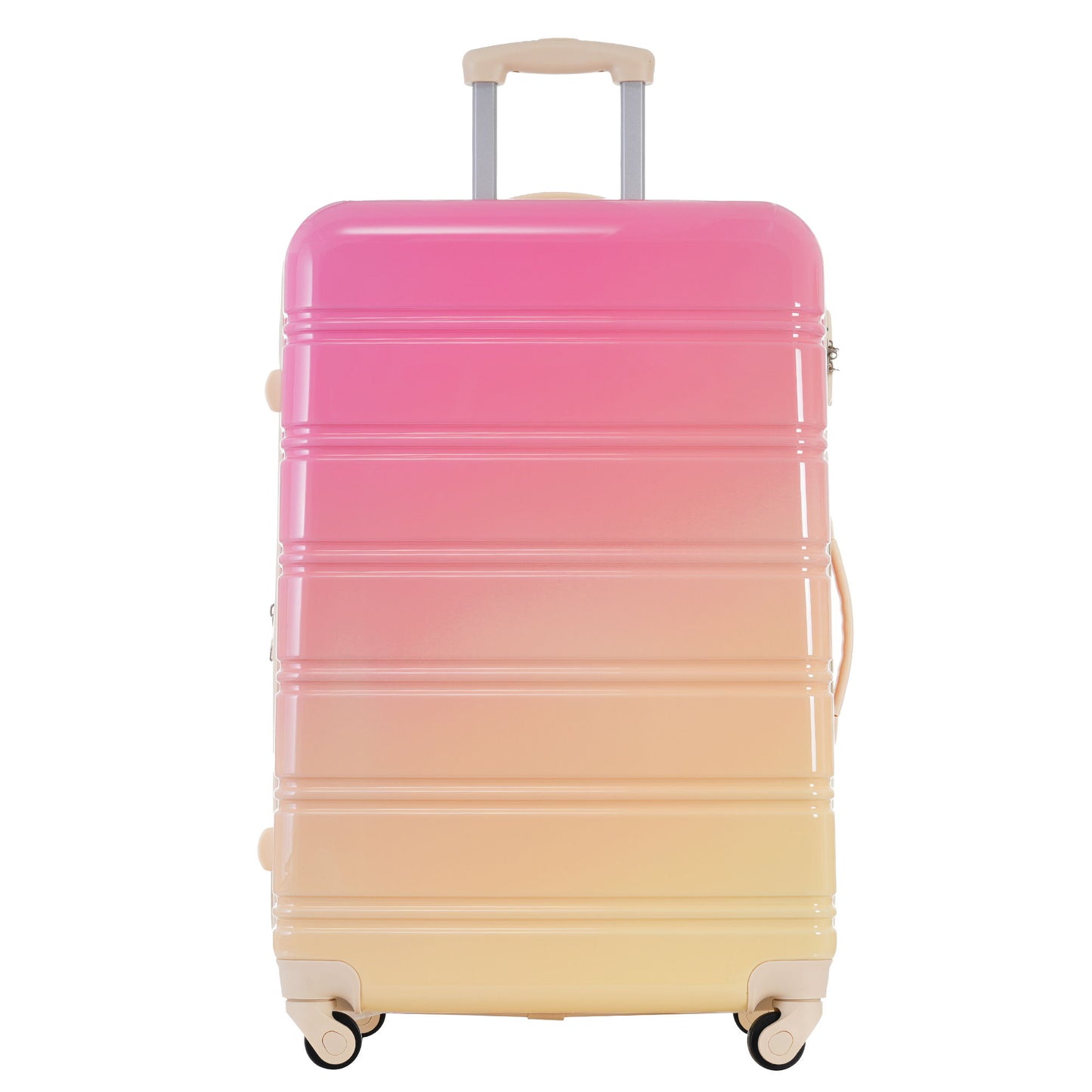 Hardshell Luggage Sets 3 Piece Gradient Color Expandable Suitcase With Spinner Wheels And Tsa Lock Lightweight 20" 24" 28" Available