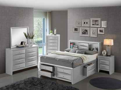 Marilla - Storage Bed With Bookcase Headboard