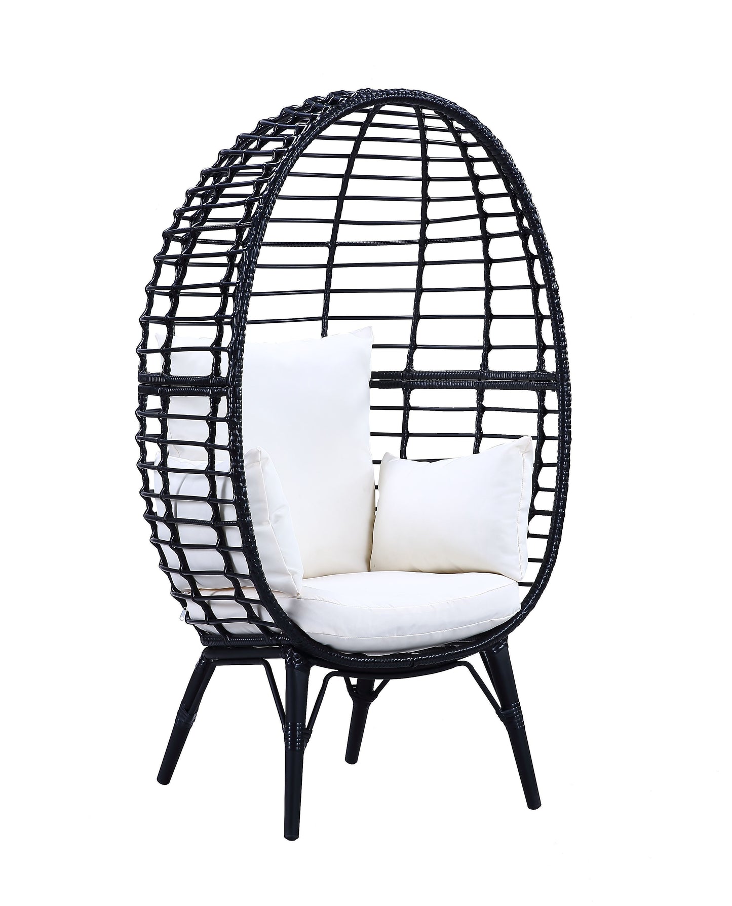 Penelope - Patio Lounge Chair - Black