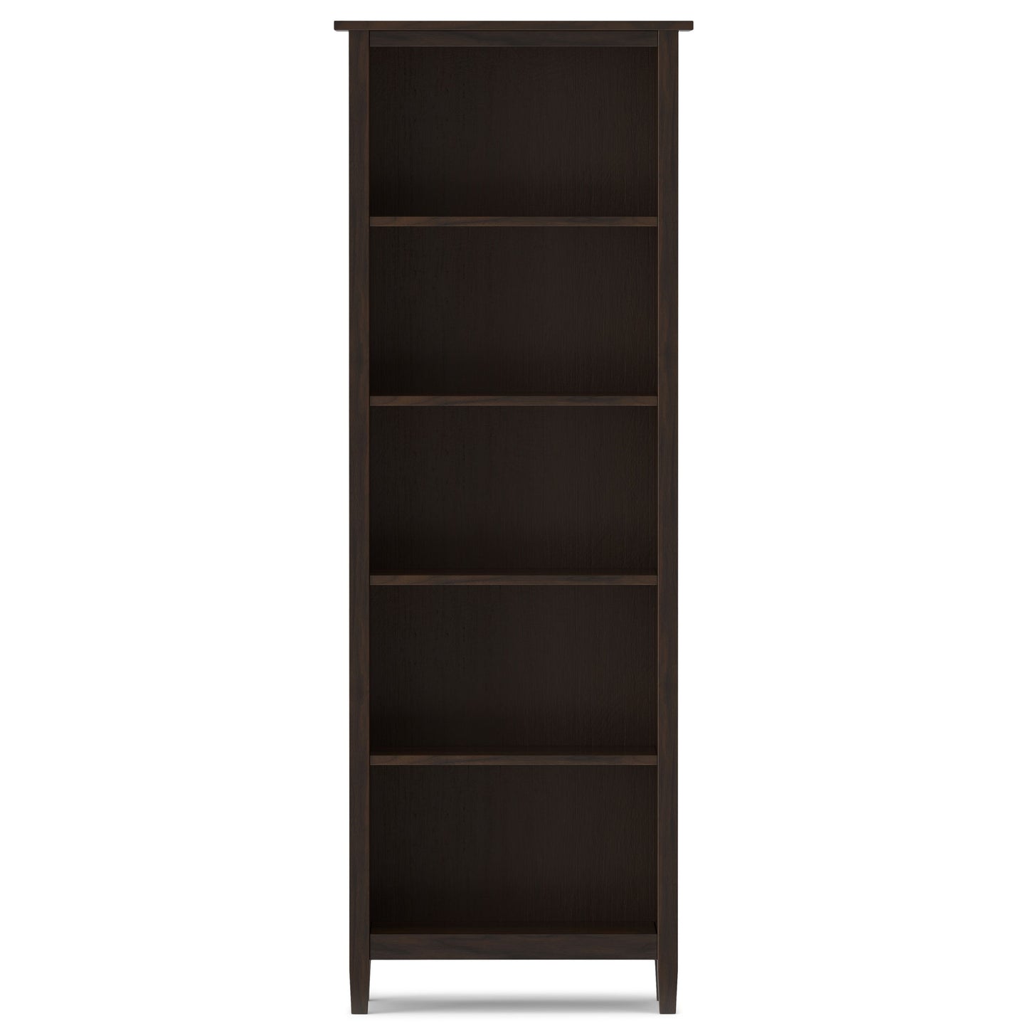 Warm Shaker - 5 Shelf Bookcase