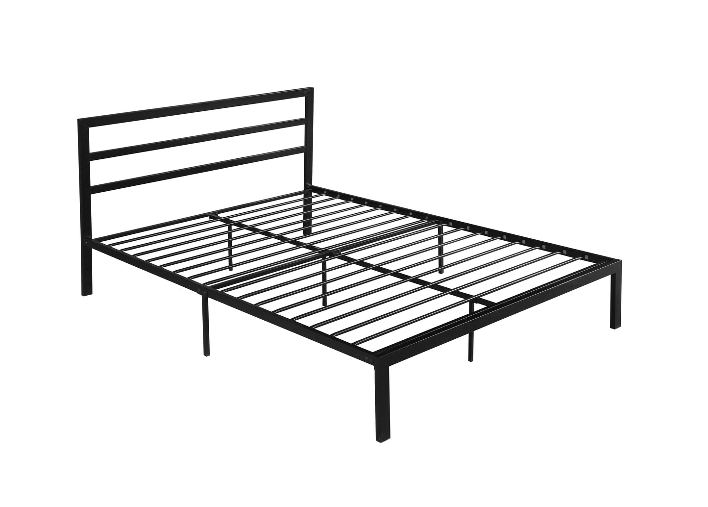 Metal Bed Frame With Headboard