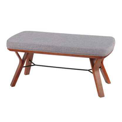 Folia - Mid Century Modern Bench