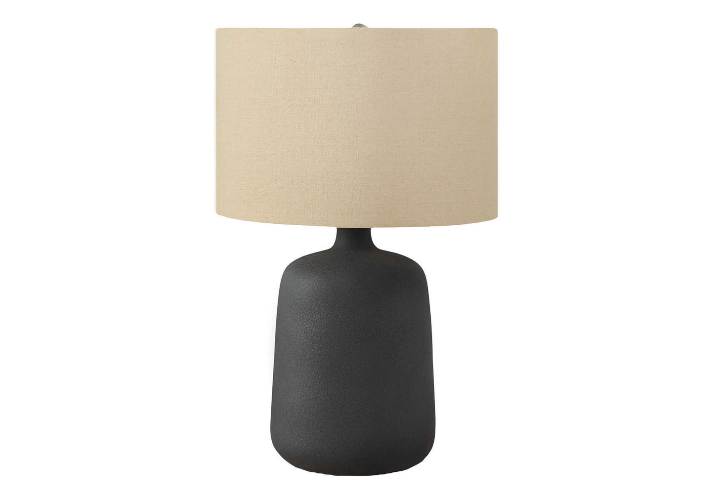 Lighting, Table Lamp Contemporary - Black