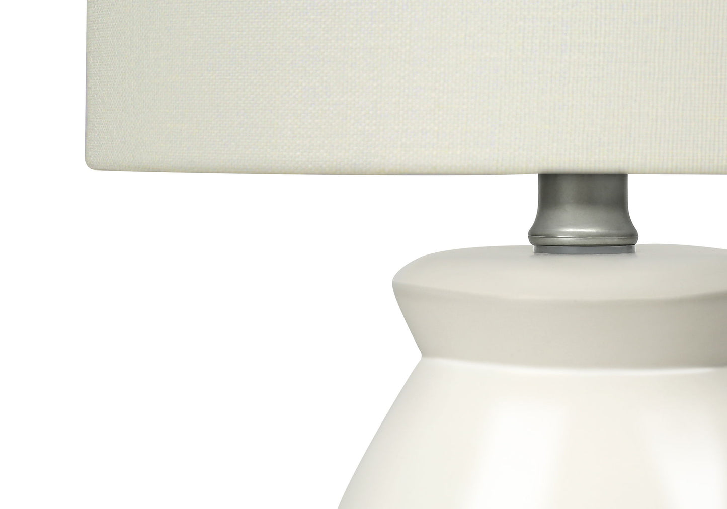 Lighting, Table Lamp Modern - Cream