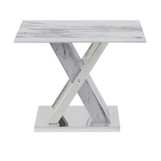 Rubble - End Table - Marble