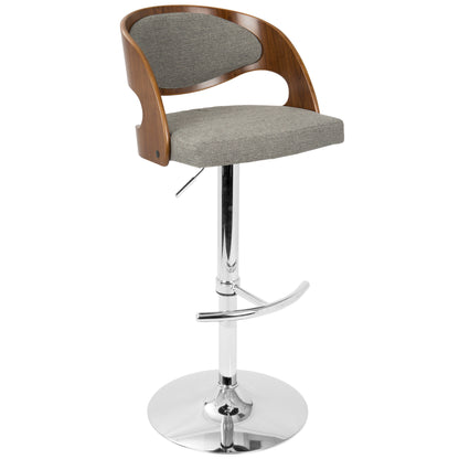 Pino - Mid Century Modern Adjustable Barstool With Swivel