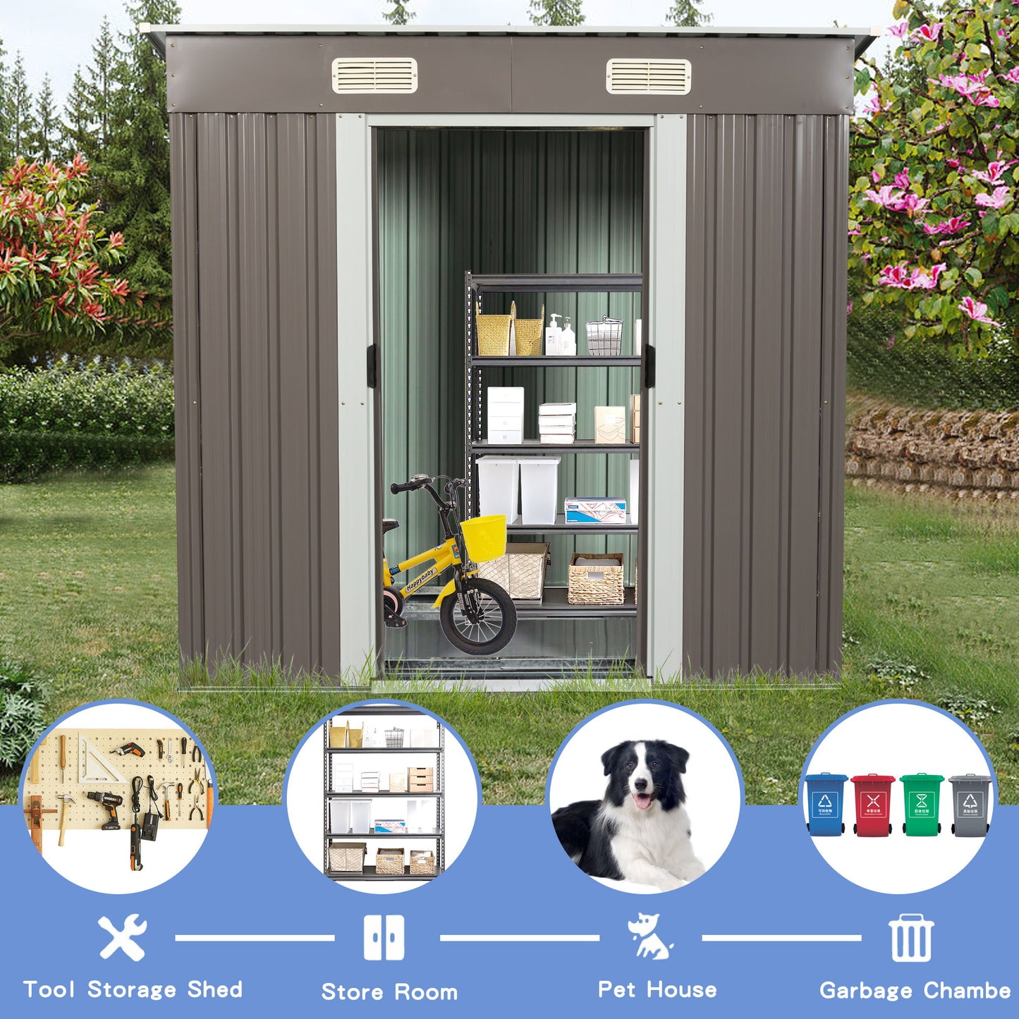 Outdoor Storage Shed