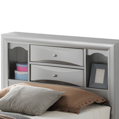 Marilla - Storage Bed With Bookcase Headboard