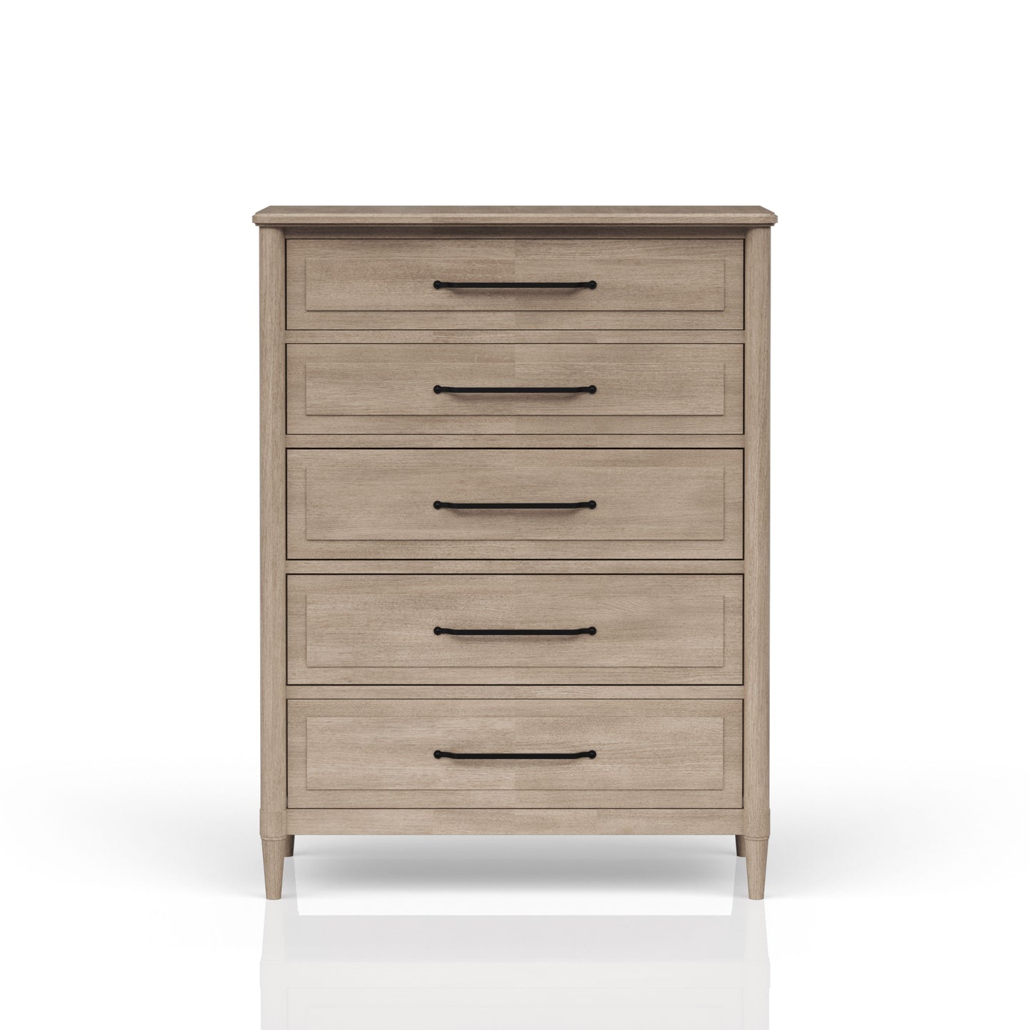 5 Drawer Door Chest - Sand